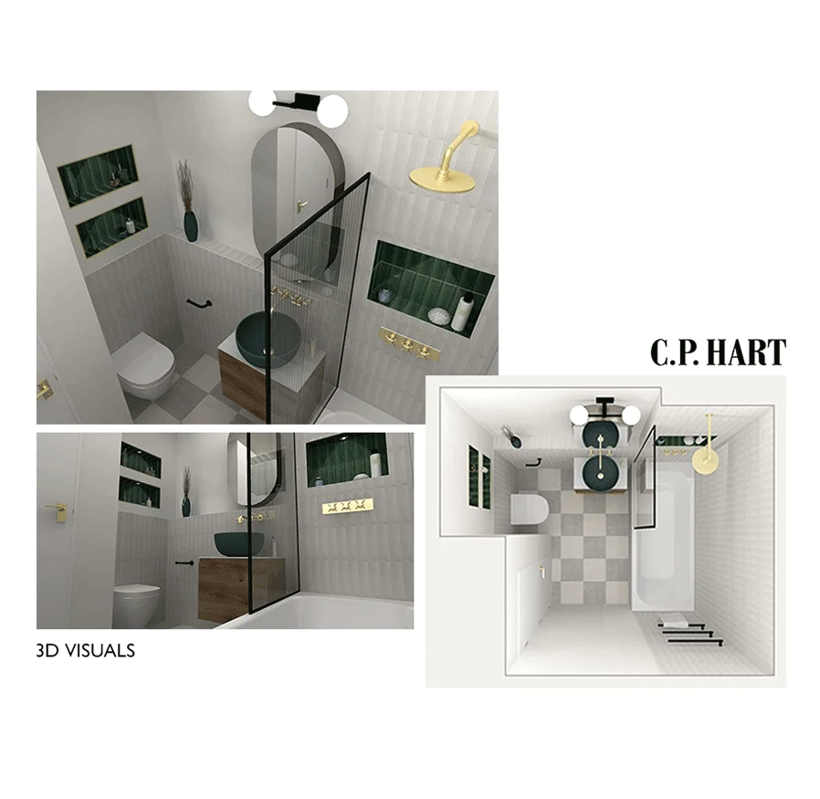 2D CAD Elevations & 3D Visuals