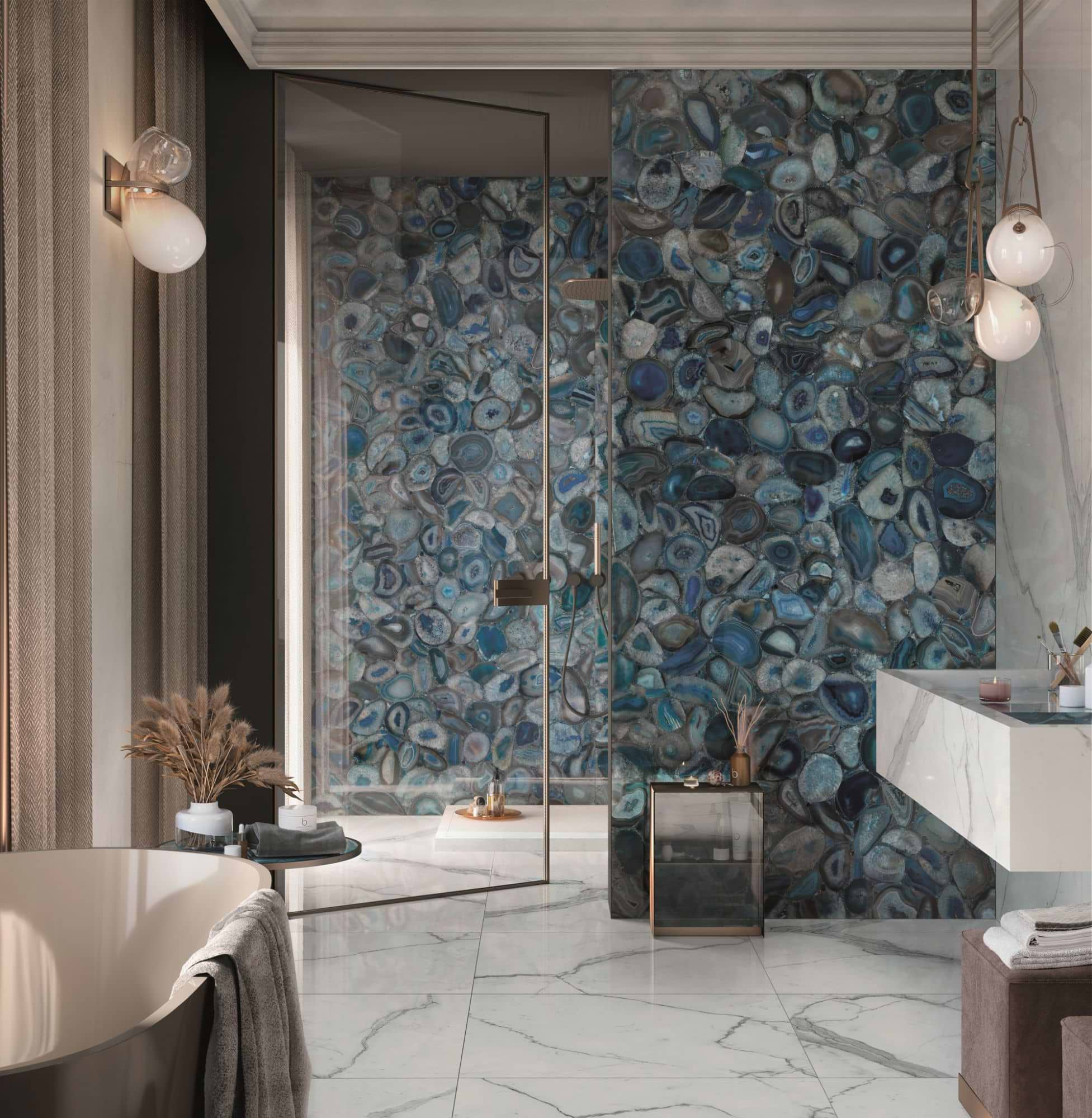 Are colourful or neutral tiles best?