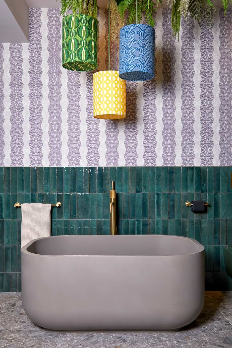 What’s the best placement for bathroom tiles?