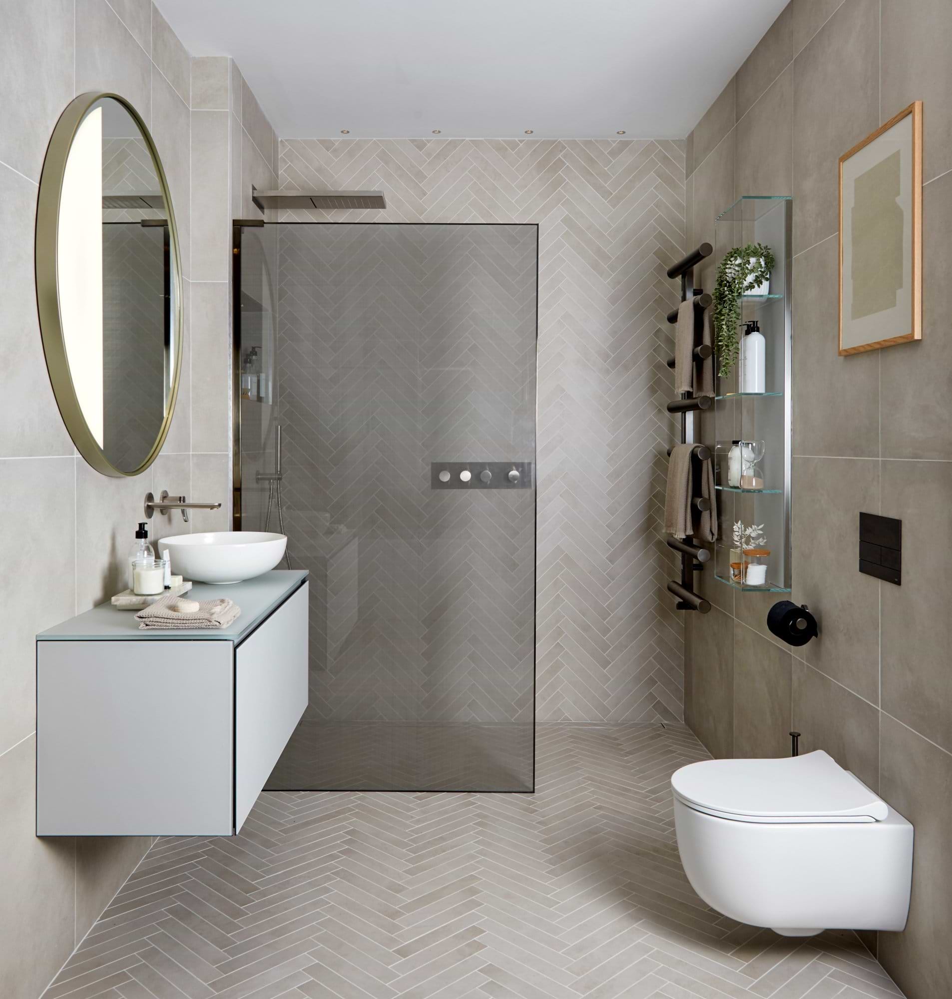 Create A Spacious Walk-In Shower