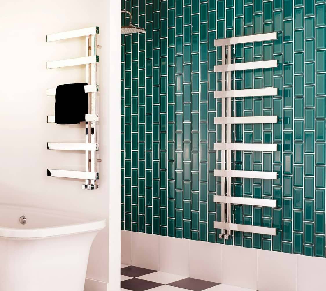 4. Use A Heated Towel Rail To Extend The Time Between Towel Washes
