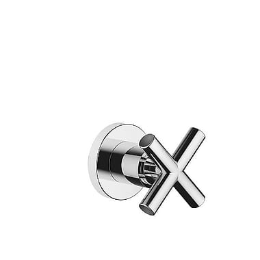 Dornbracht Tara. Cross Head Wall Valve Clockwise Closing 1/2 Inch