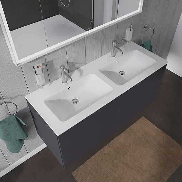 Duravit ME by Starck Double Furniture Washbasin 1300mm