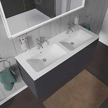 Duravit ME by Starck Double Furniture Washbasin 1300mm