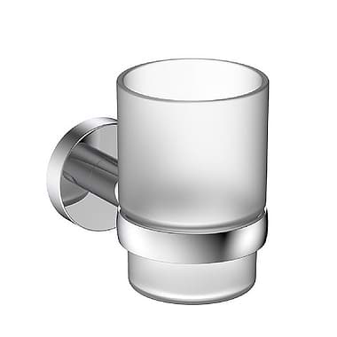 C.P. Hart Argo Wall-Mounted Tumbler Holder with Frosted Glass