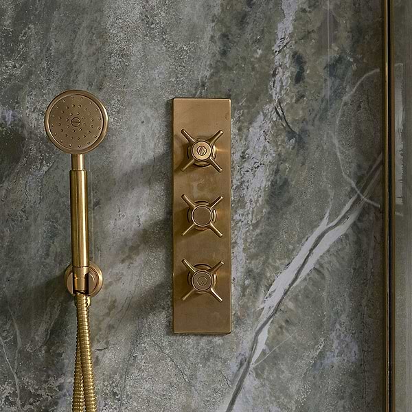 C.P. Hart Epoch Double Outlet Concealed Thermostatic Shower Valve