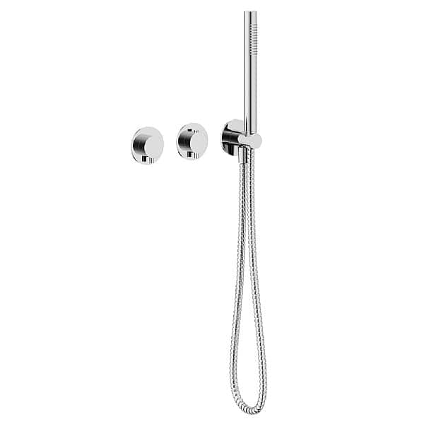 C.P. Hart Argo Thermostatic Valve with Handshower, Diverter and Individual Rosettes