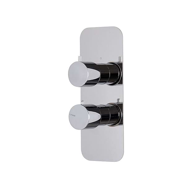 C.P. Hart FLO One Way Dual Control Thermostatic Shower Valve Finish Set