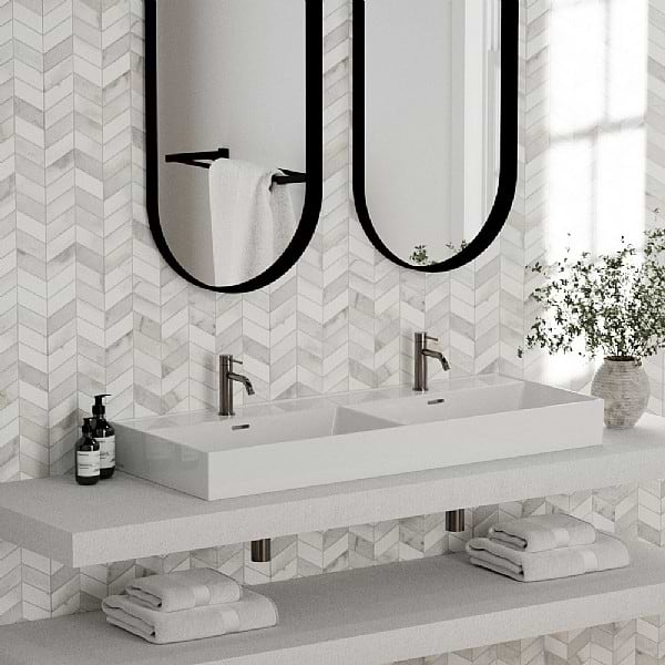 C.P. Hart Kali Double Washbasin 1200mm