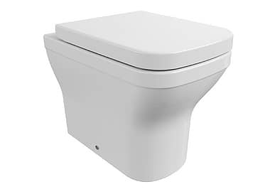 C.P. Hart Kali Square Rimless Back-To-Wall Pan