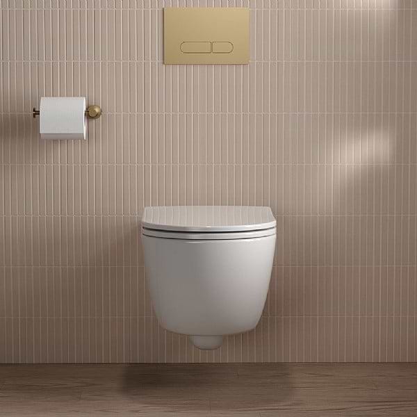 C.P. Hart Kali Rimless Wall-Mounted Pan 540mm