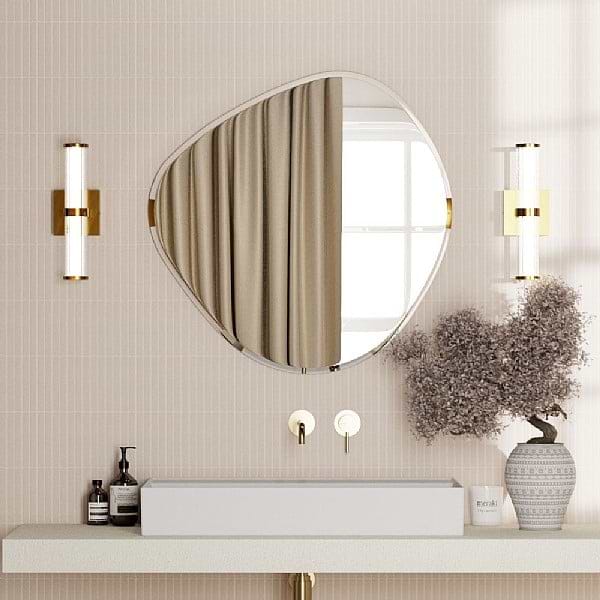 C.P. Hart Mason Organic Mirror with Bevelled Edge