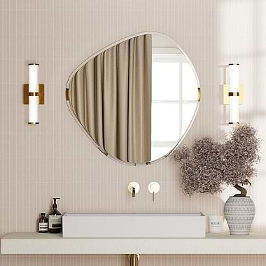 C.P. Hart Mason Organic Mirror with Bevelled Edge
