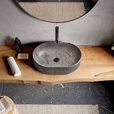 C.P. Hart Teleno Oval Washbasin 580x380mm