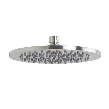 C.P. Hart Spillo Steel Round Shower Head 200mm