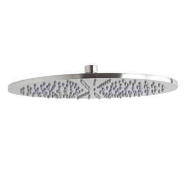 C.P. Hart Spillo Steel Round Shower Head 300mm