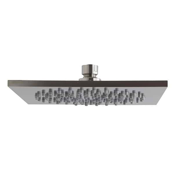 C.P. Hart Spillo Steel Square Shower Head 200mm