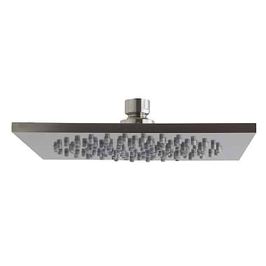 C.P. Hart Spillo Steel Square Shower Head 200mm