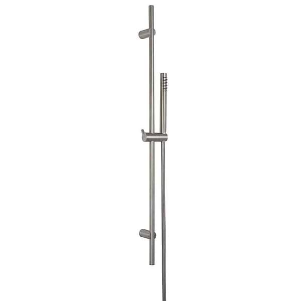 C.P. Hart Spillo Steel Baton Slide Rail Kit with Handshower & Shower Hose