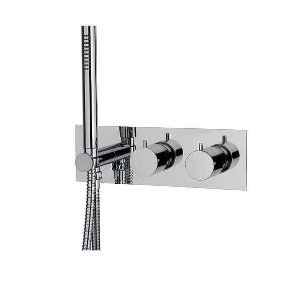 C.P. Hart Spillo Thermostatic Mixer with Baton Handshower & Diverter