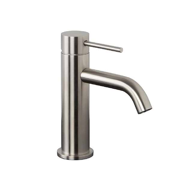 C.P. Hart Spillo Steel Single Lever Basin Mixer with Click Waste