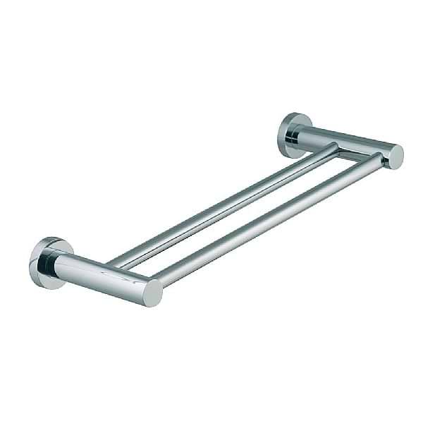 C.P. Hart Spillo Double Towel Rail 400mm