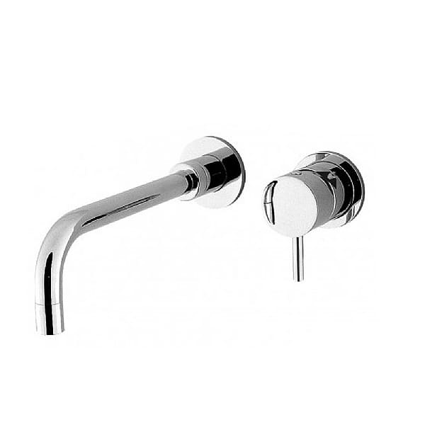 Crosswater Kai Lever Wall-Mounted 2 Hole Basin Mixer