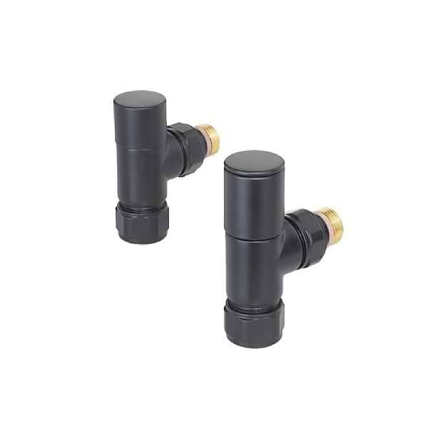 C.P. Hart Angled Manual Radiator Valves
