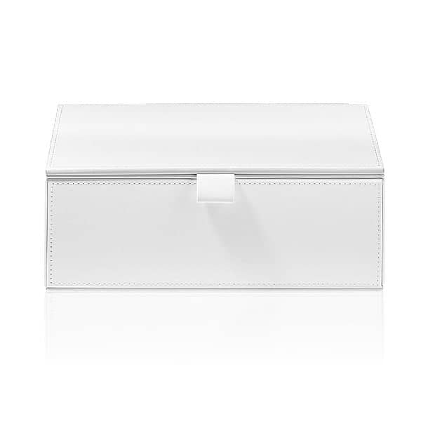 Decor Walther Rectangular Leather Box & Lid