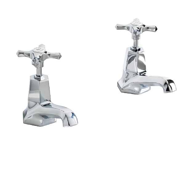 C.P. Hart Empire Basin Pillar Taps