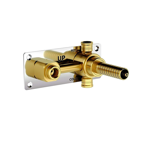 Universal Concealed Body for Franz Viegener Single Lever Wall-Mounted Basin Mixers