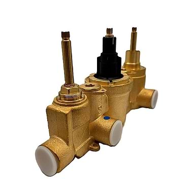 C.P. Hart Universal Triple Control Three Outlet Shower Valve Body