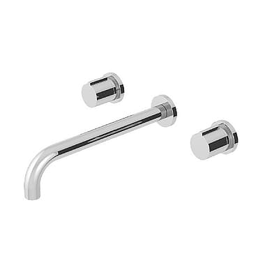 C.P. Hart Pacific Wall-Mounted Three Piece Basin Mixer 230mm Spout