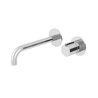 C.P. Hart Pacific Wall-Mounted Single Lever Basin Mixer 220mm Spout