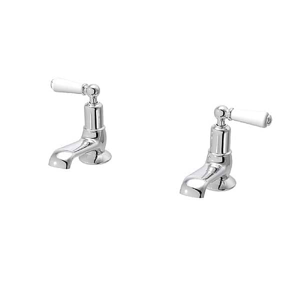 C.P. Hart Arc Washbasin Pillar Taps