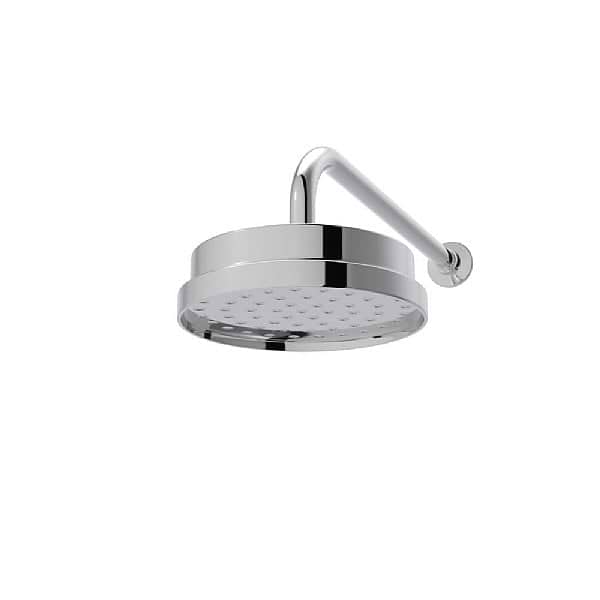 C.P. Hart Arc Eight Inch Flowerpot Shower Head