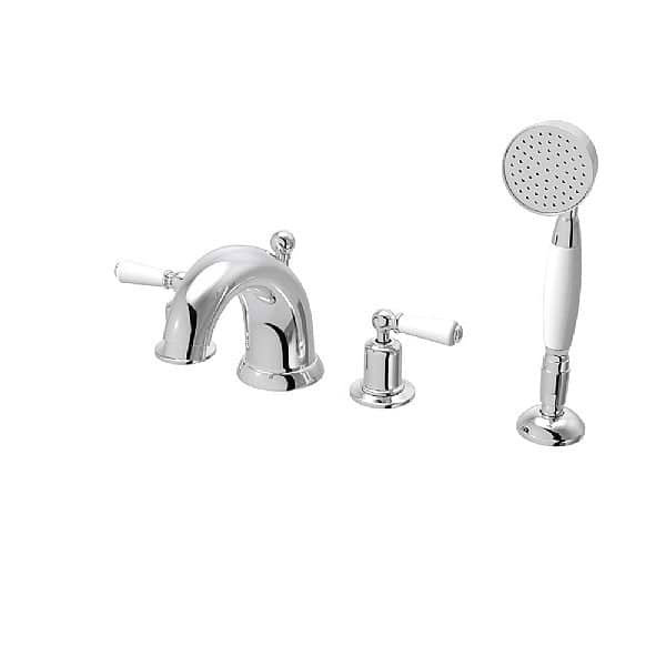 C.P. Hart Arc High Spout Bath and Shower Mixer