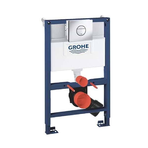 Grohe Rapid SL 3in1 Pack for WC 0.82M Frame Nova Skate Dual Flush Plate and Brackets