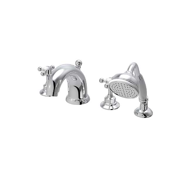 C.P. Hart Original 4-Piece Bath Shower Mixer