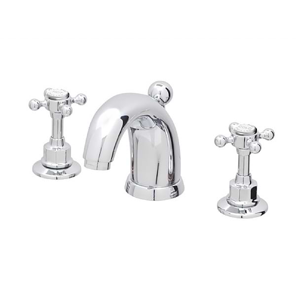 C.P. Hart Foundry High Spout Three Piece Basin Mixer