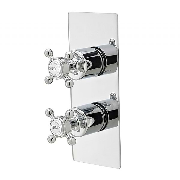 C.P. Hart Foundry Thermostatic Single Outlet Dual Control Shower Valve