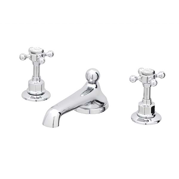 C.P. Hart Foundry Low Spout Three Piece Basin Mixer