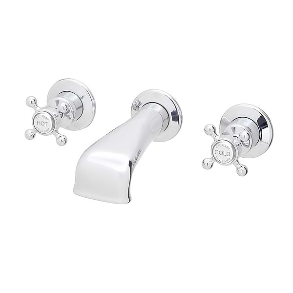 C.P. Hart Foundry Wall-Mounted Three Piece Bath Filler