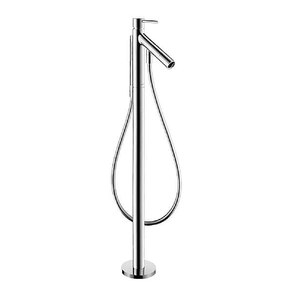 AXOR Starck Freestanding Bath Shower Mixer with Pin Handle