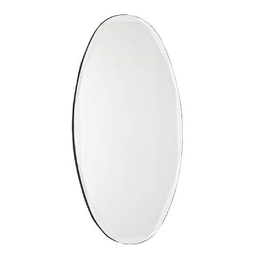 C.P. Hart Hoxton Bevelled Oval Mirror