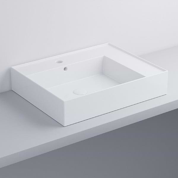 Cielo Enjoy Rectangular Wall-Mounted Basin 600mm