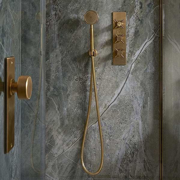C.P. Hart Epoch Wall-Mounted Handshower Set with Fixed Wall Bracket