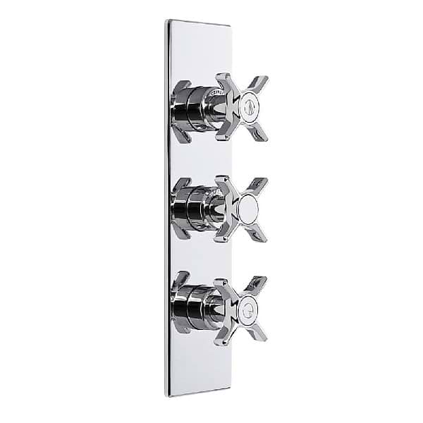 C.P. Hart Epoch Double Outlet Concealed Thermostatic Shower Valve