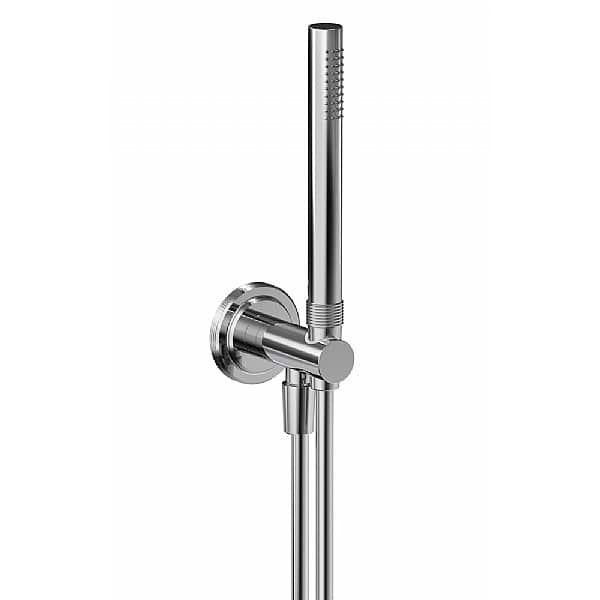 C.P. Hart Park Lane Baton Handshower Set with Wall Outlet Bracket