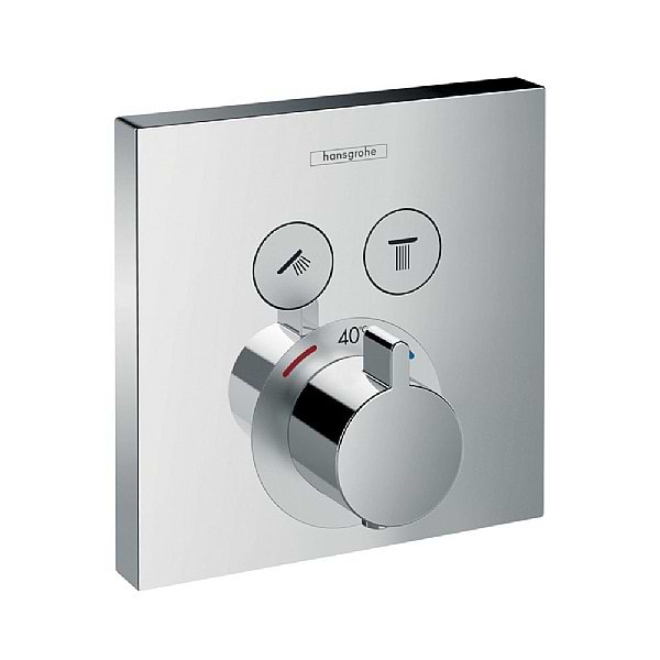 hansgrohe ShowerSelect Shower Valve for 2 Outlets